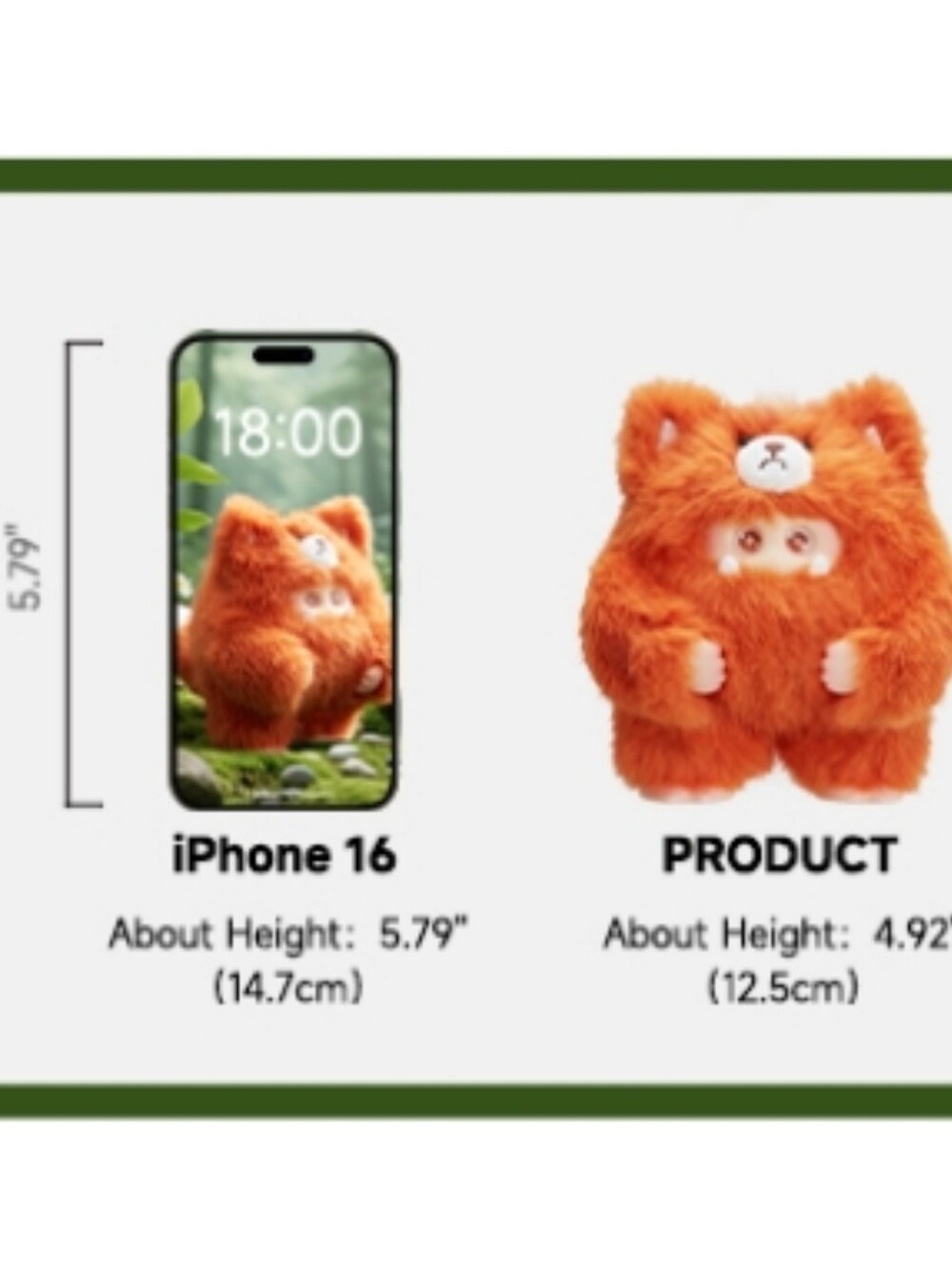 GIGGLE Monster-V2 Furry Forest Series Vinyl Plush NEW - Bamboo - Picture 4 of 4